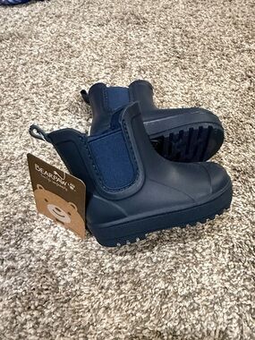 BearPaw Kids Navy Chelsea Rain Boots